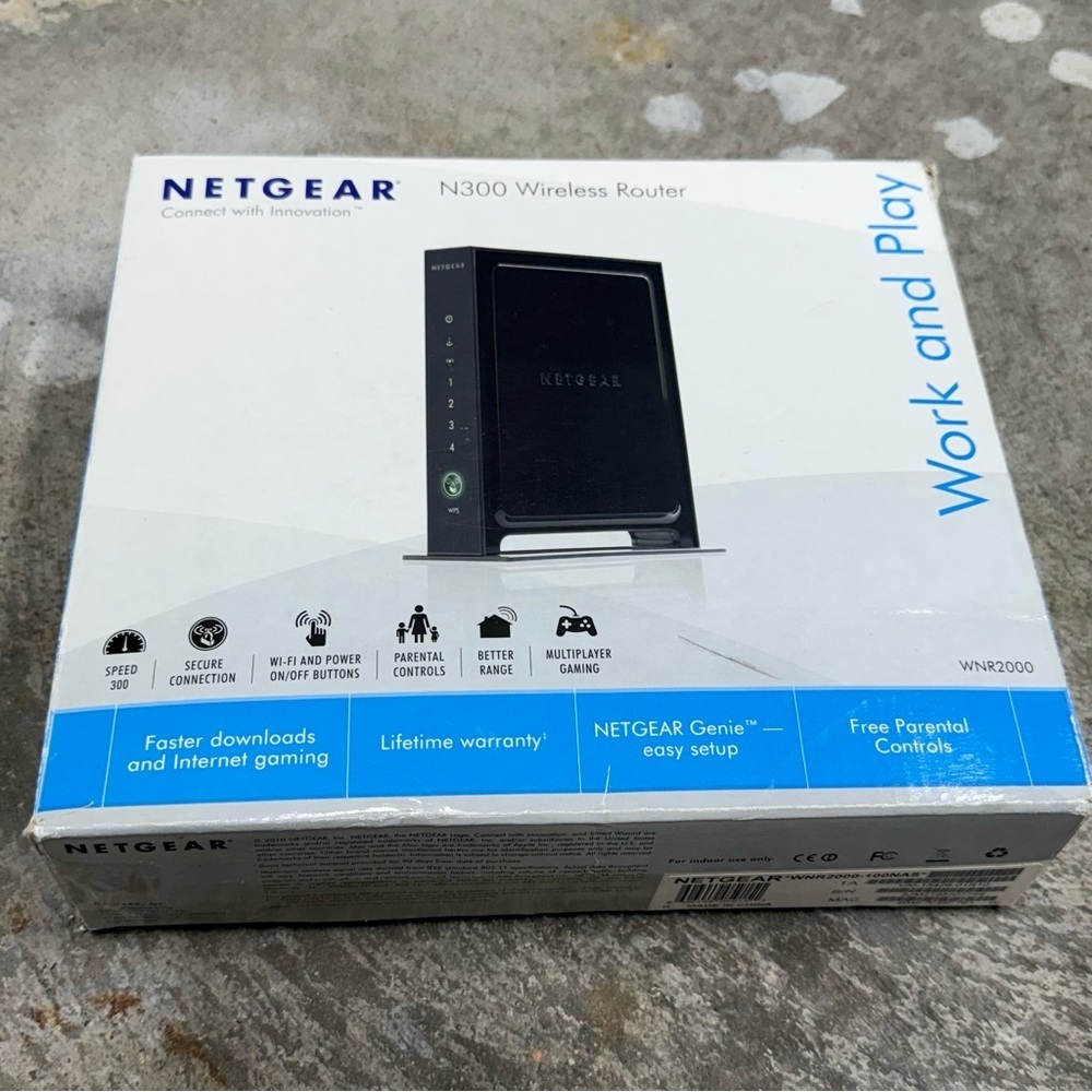 Netgear WNR2000 v3 Wireless Router Boxed Tested - Picture 5 of 9